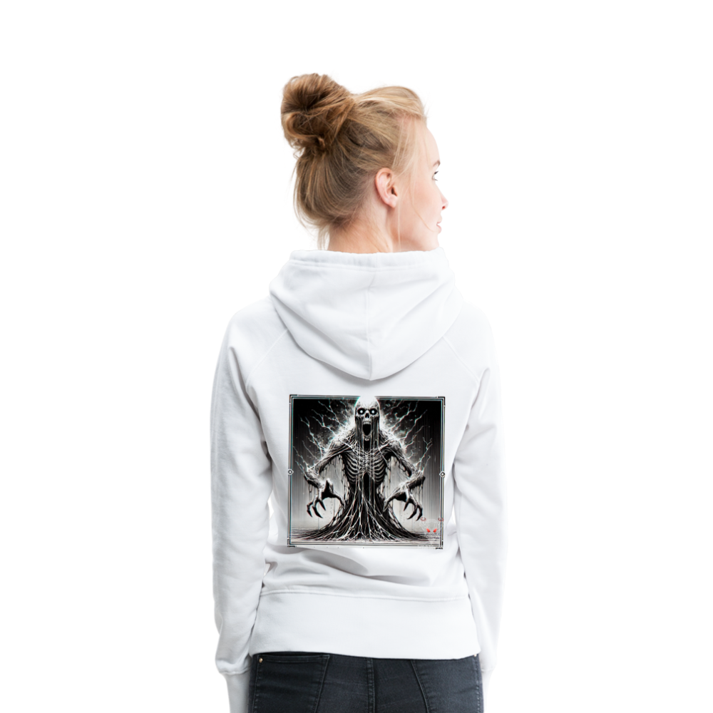 Woman Hoodie Ethereal Death Wraith - Weiß