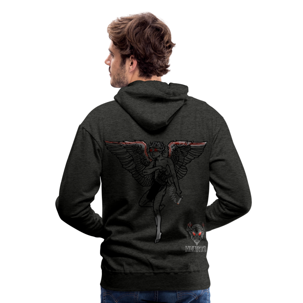 Men Hoodie There Is No Heaven bloody - Anthrazit
