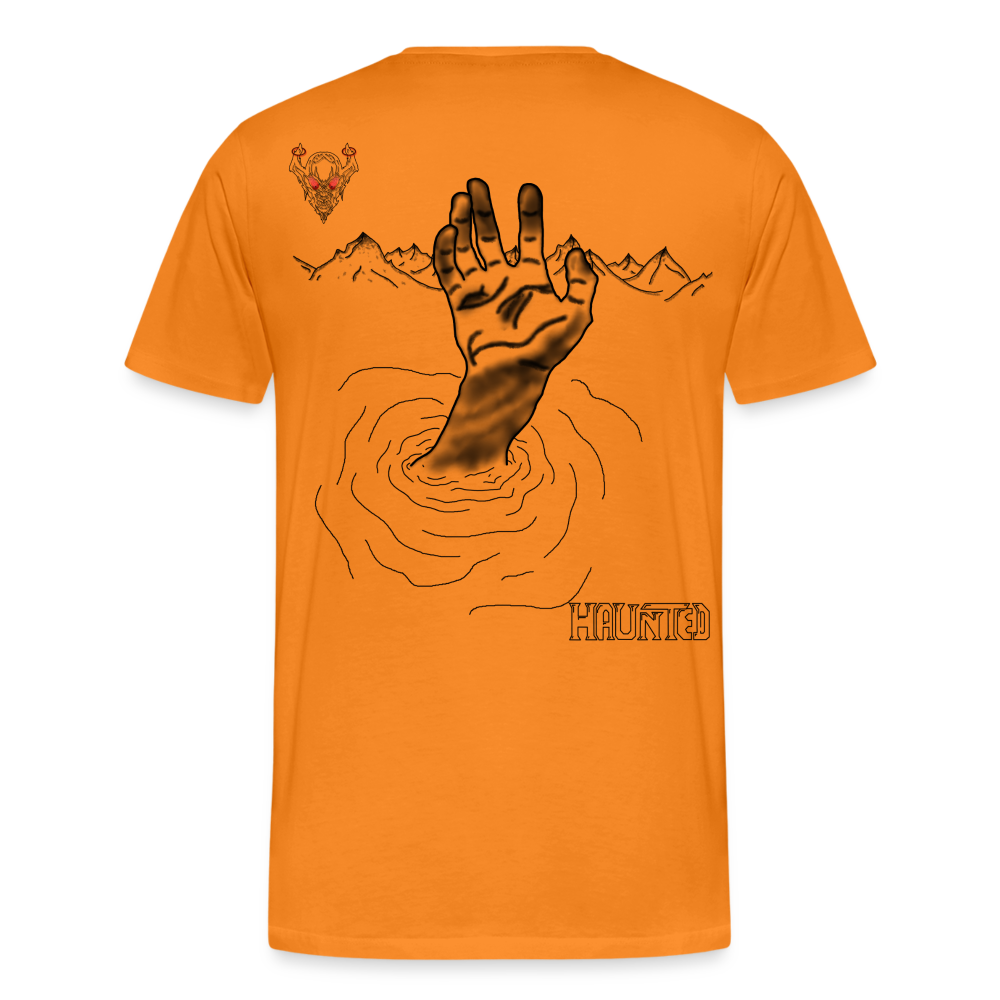 Man T-Shirt Drowning - Orange