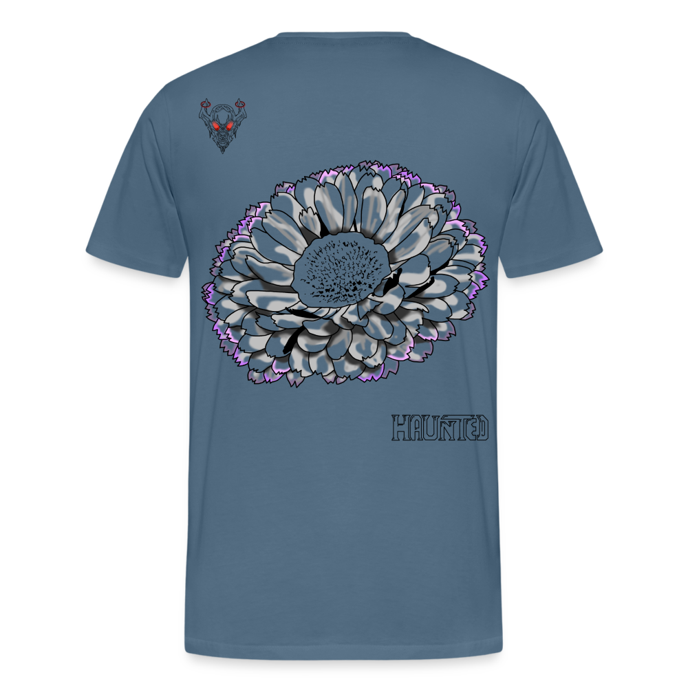 Man T-Shirt Calendula Fade - Blaugrau