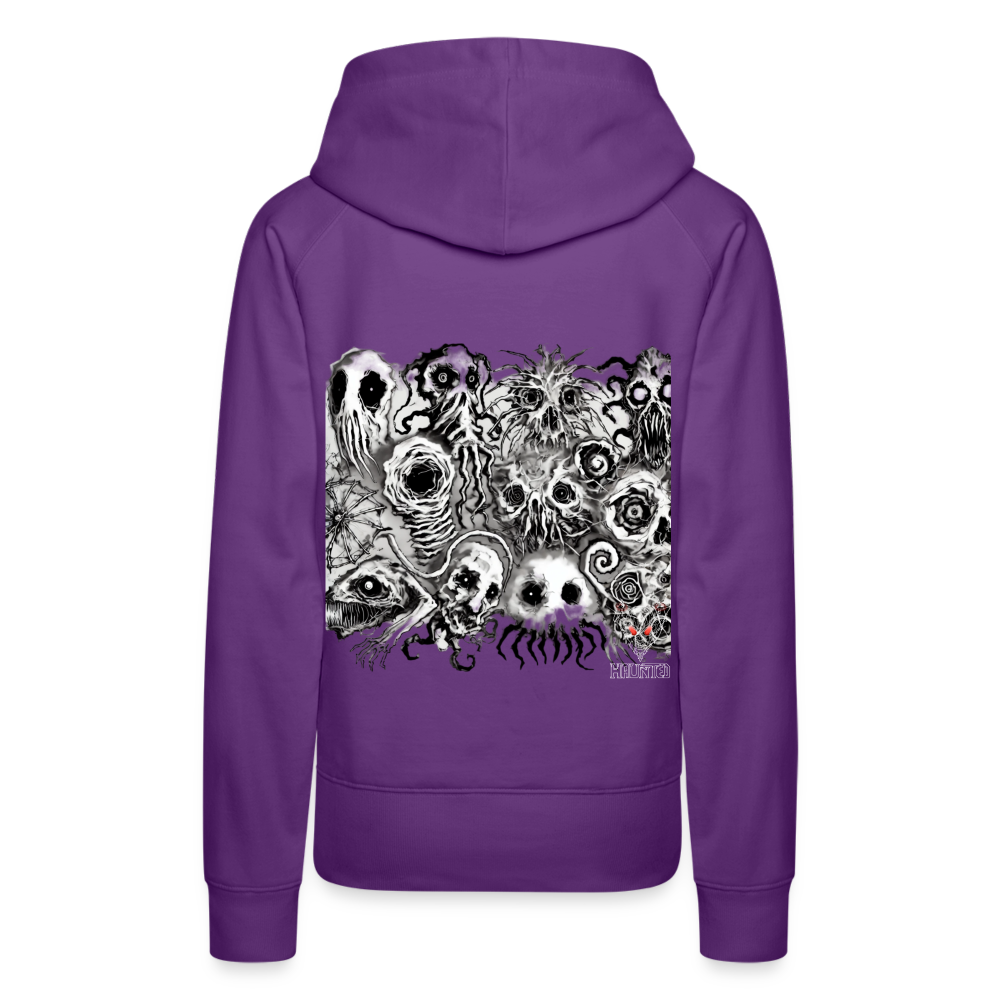 Woman Hoodie Nightmare Veil Creatures - Purple