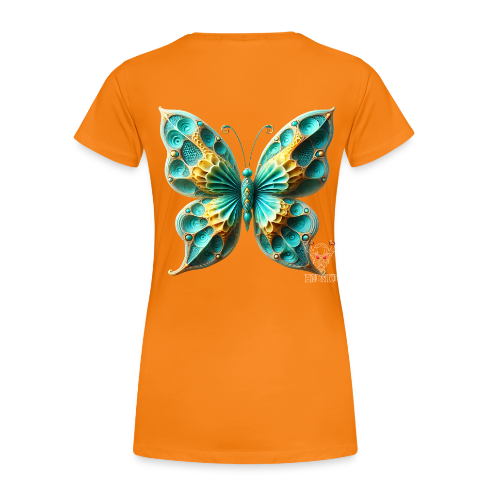 Woman T-Shirt Aqua Wing Symphony - Orange