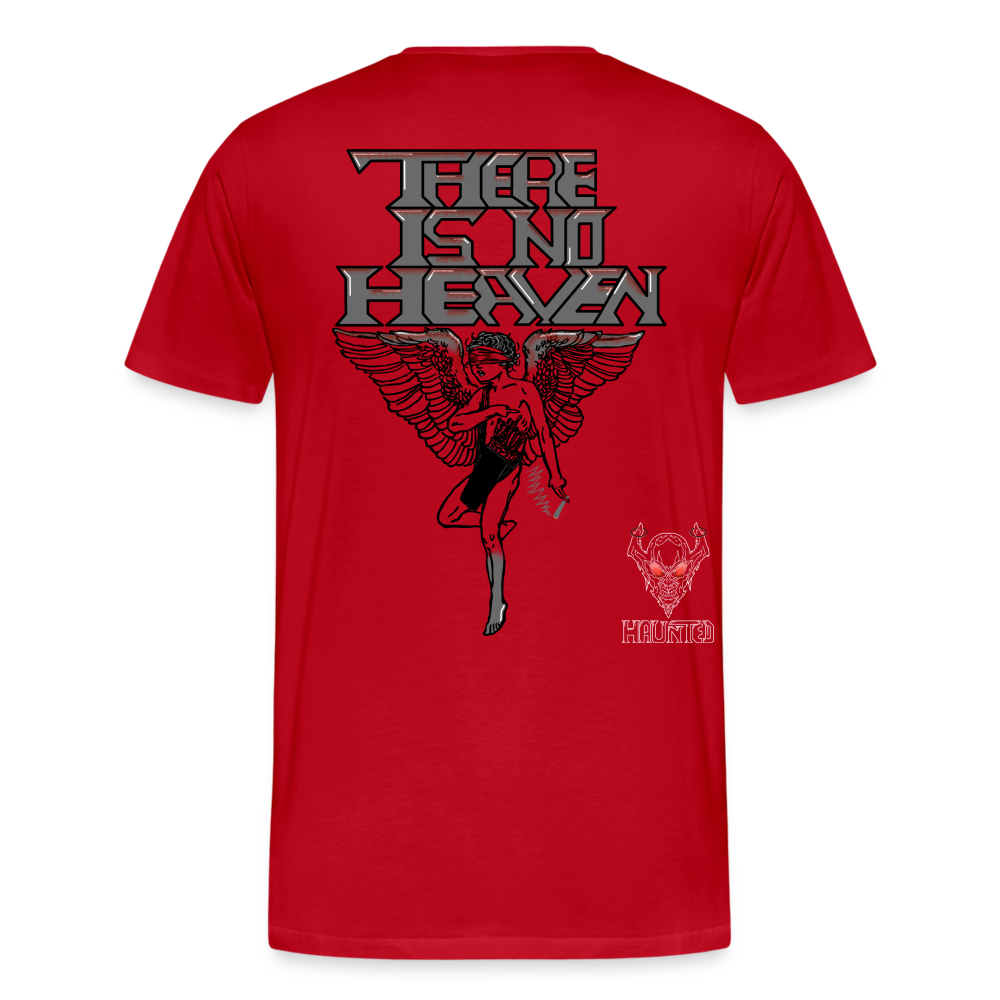 Men T-Shirt There Is No Heaven bloody - Rot