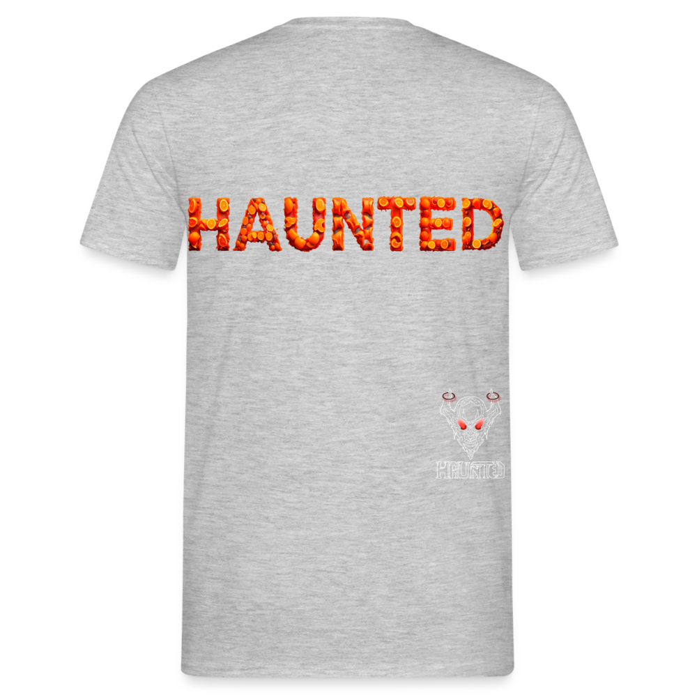 Men T-Shirt Citrus Burst Zest - Grau meliert