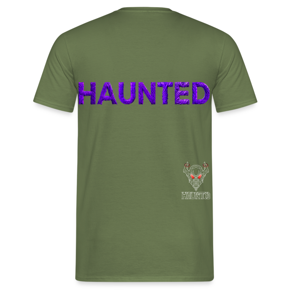 Men T-Shirt Enchanted Velvet Mist - Militärgrün