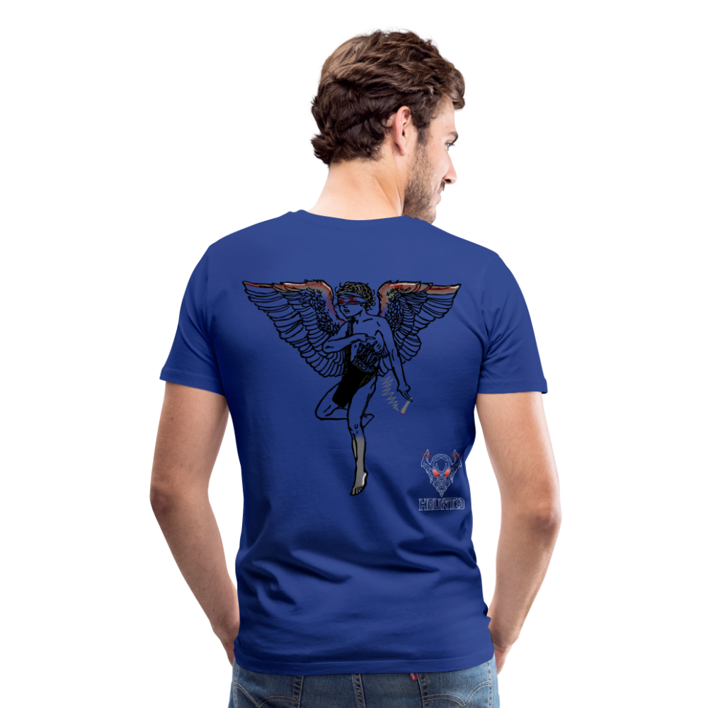 Men T-Shirt Angel bloody - Königsblau