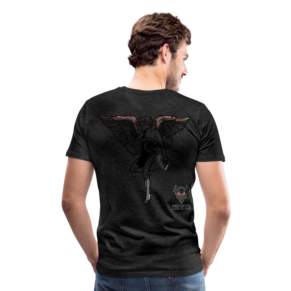 Men T-Shirt Angel bloody - Anthrazit