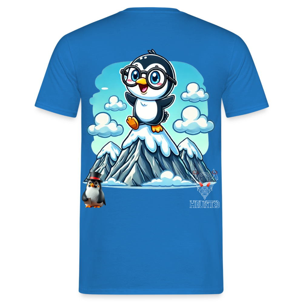 Men T-Shirt KasPenguin on Top - Royalblau