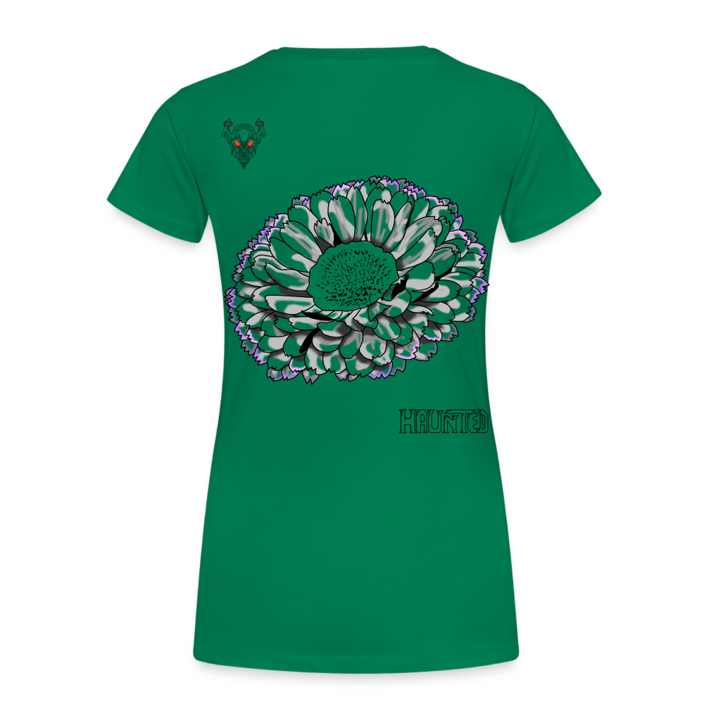 Woman T-Shirt Calendula Fade - Kelly Green