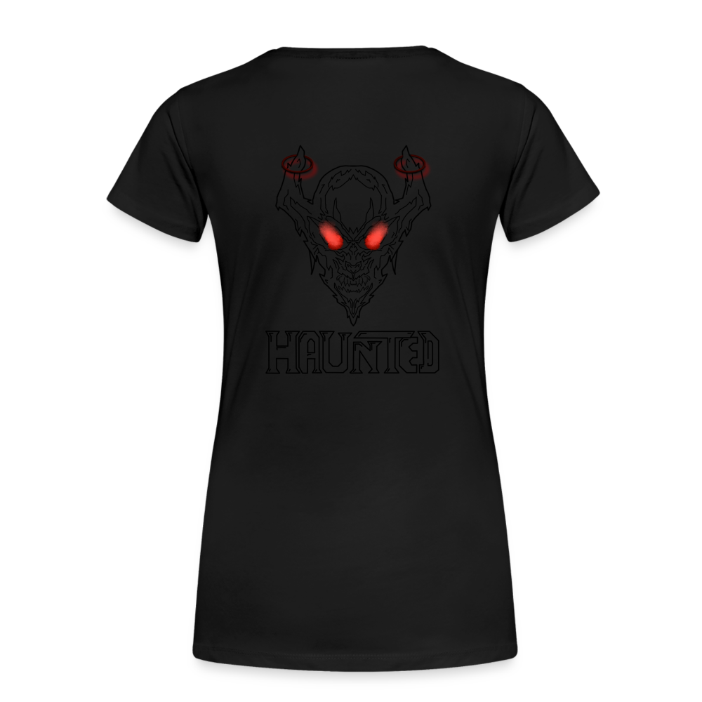 Women T-Shirt Deamon Black - Schwarz