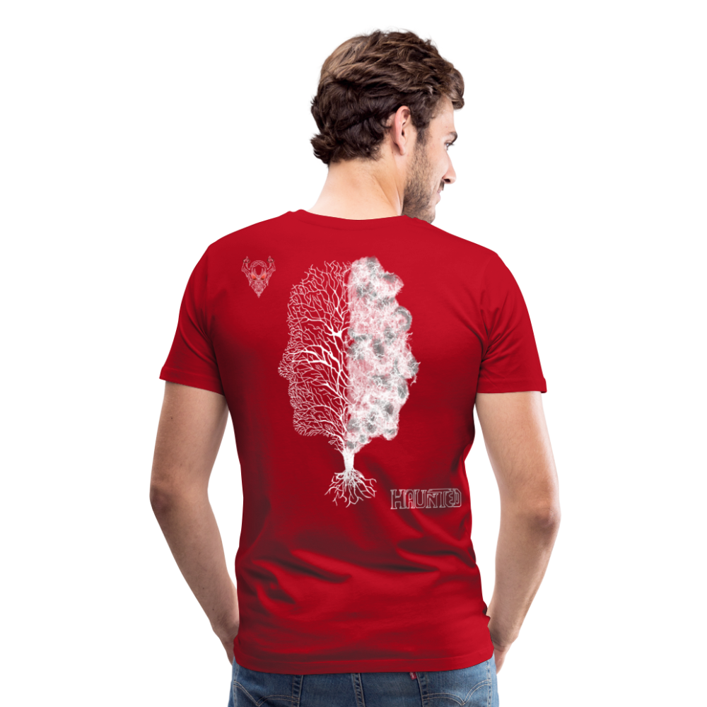 Man T-Shirt Dead or Alive - Rot