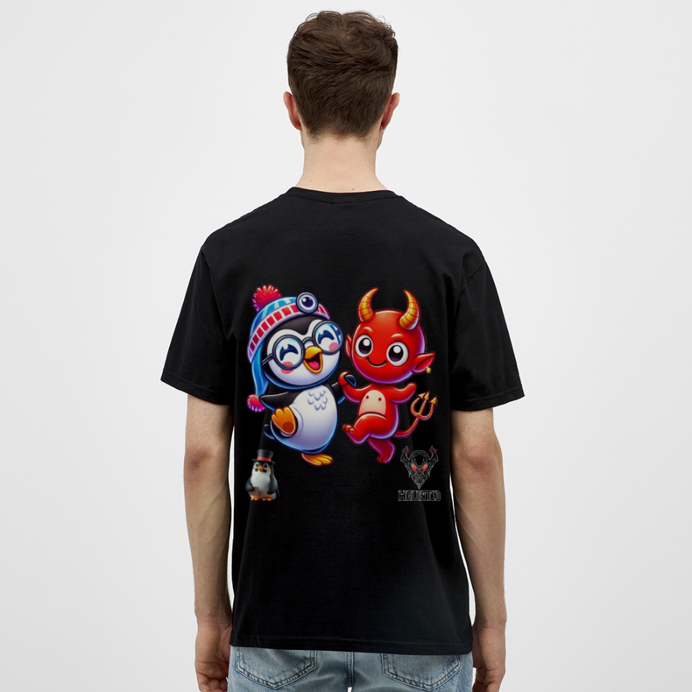 Men T-Shirt Dancing with Devil - Schwarz