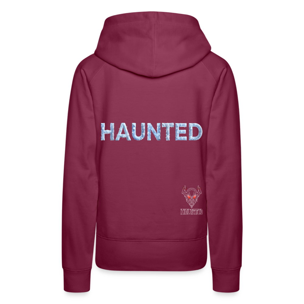 Women Hoodie Arctic Chill Mist - Bordeaux