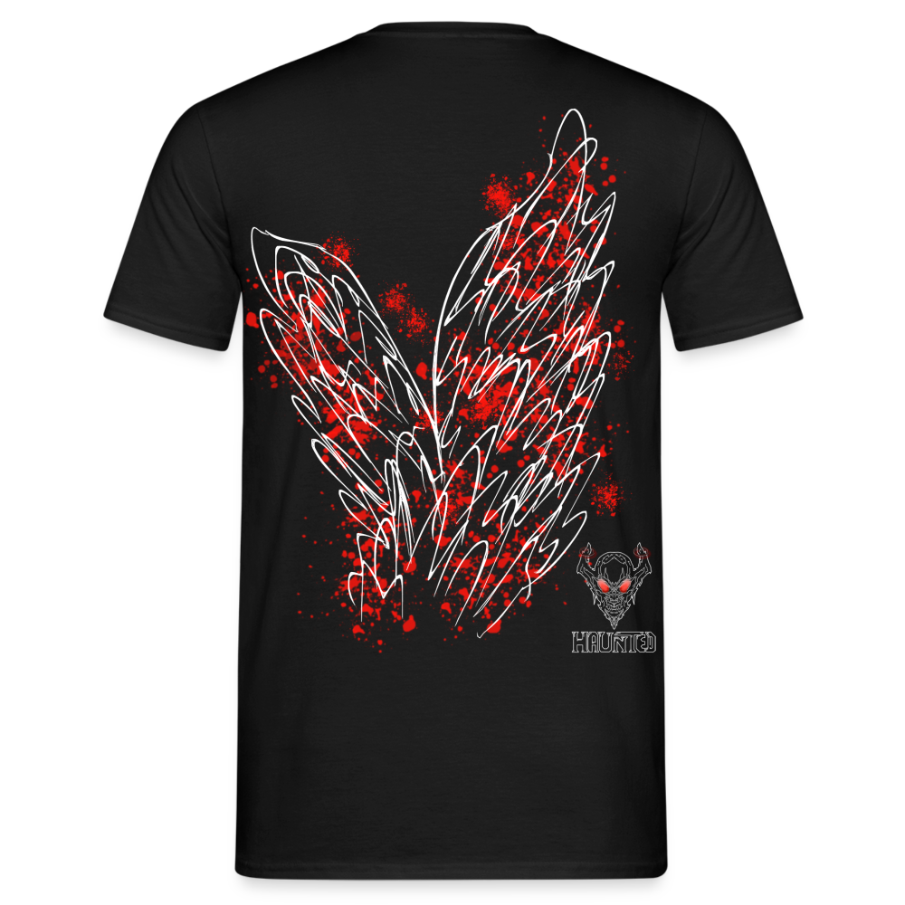 Men T-Shirt Red Wings - Schwarz