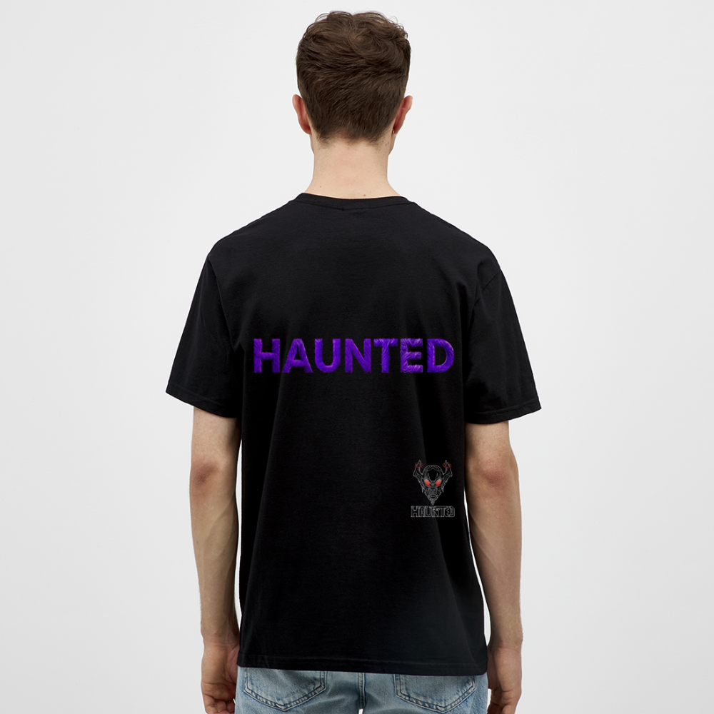 Men T-Shirt Enchanted Velvet Mist - Schwarz