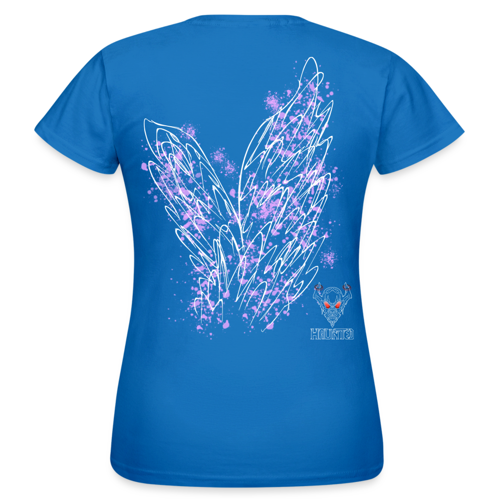 Women T-Shirt Light Purple Wings - Royalblau