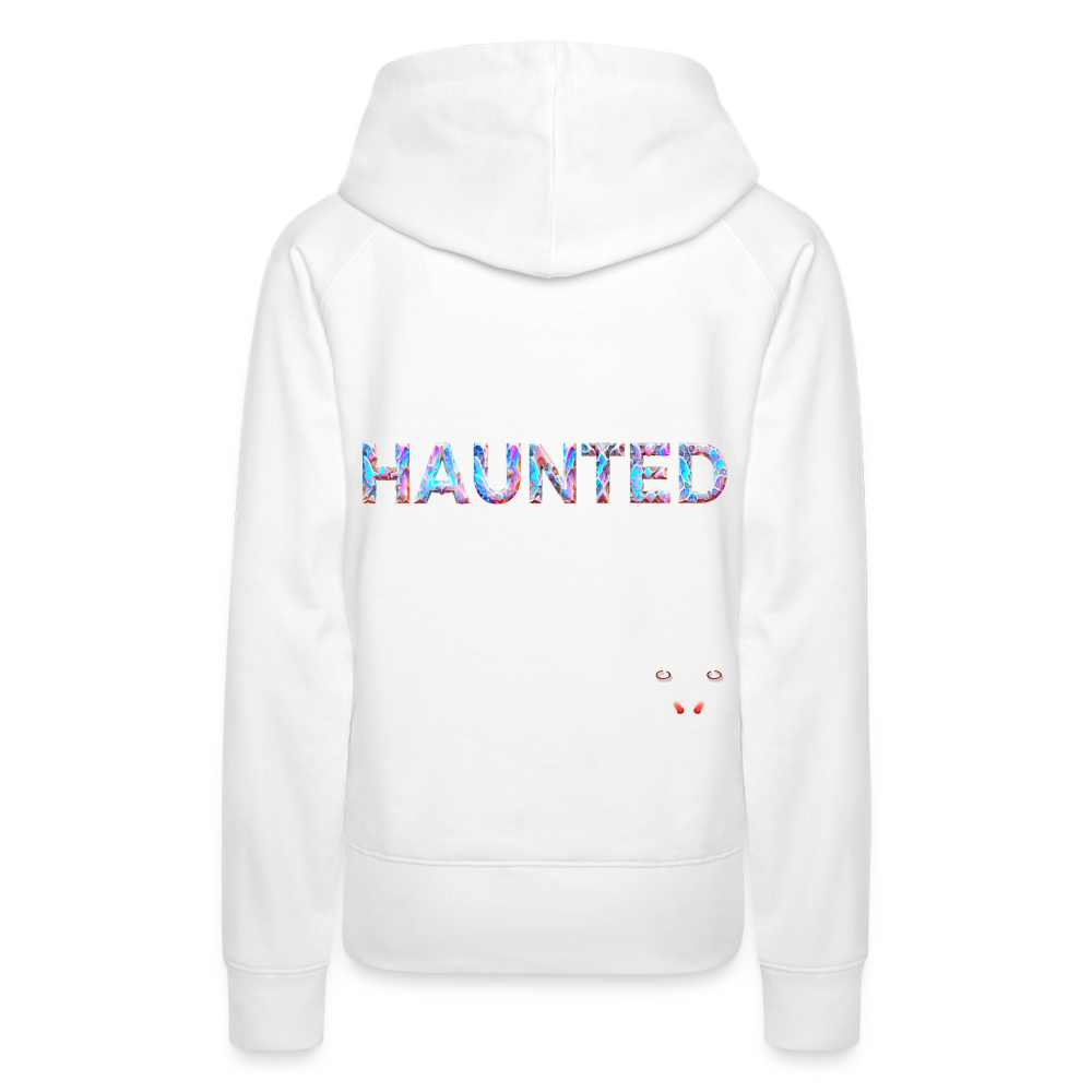 Women Hoodie Opal Aura Mist - Weiß