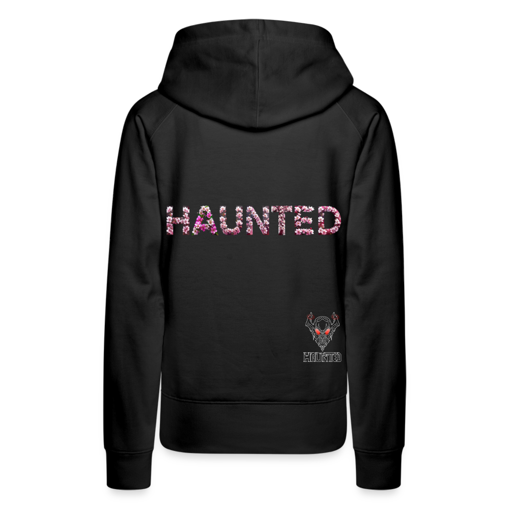 Women Hoodie Blossom Ghost Mist - Schwarz