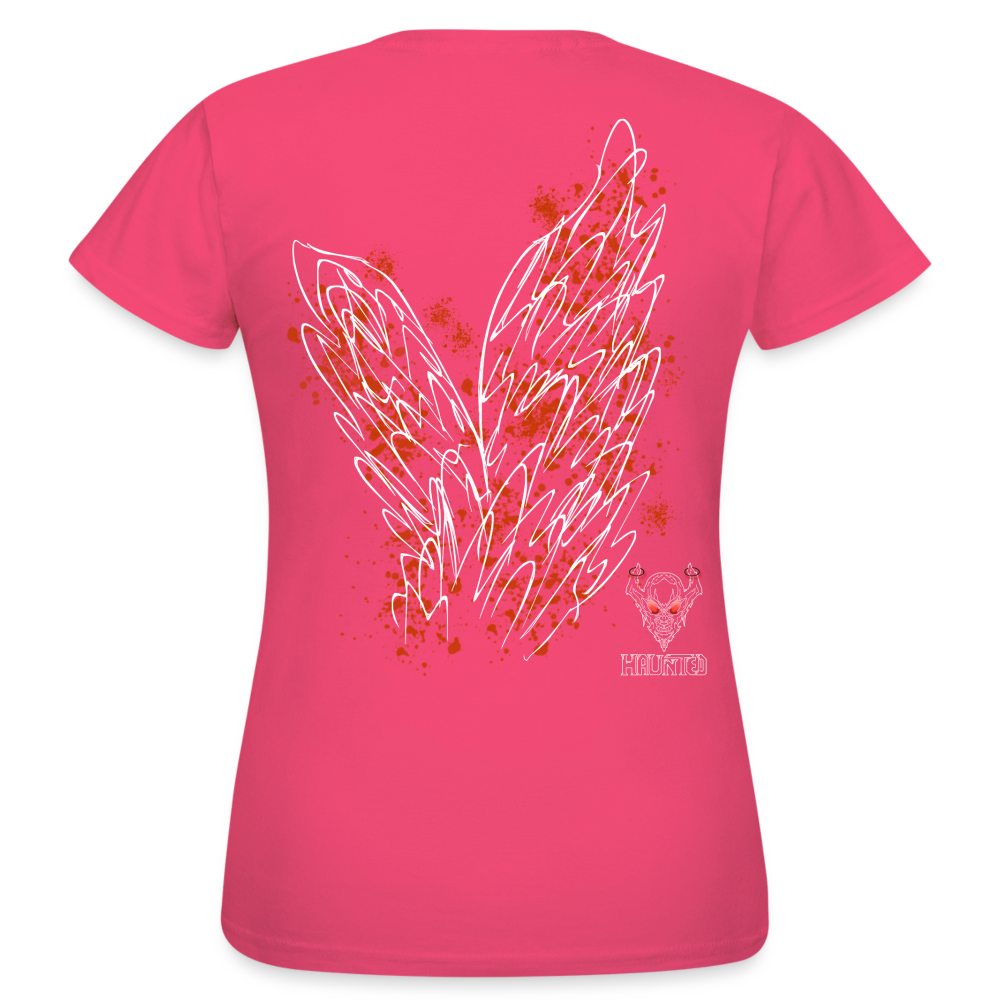 Women T-Shirt Orange Wings - Azalea