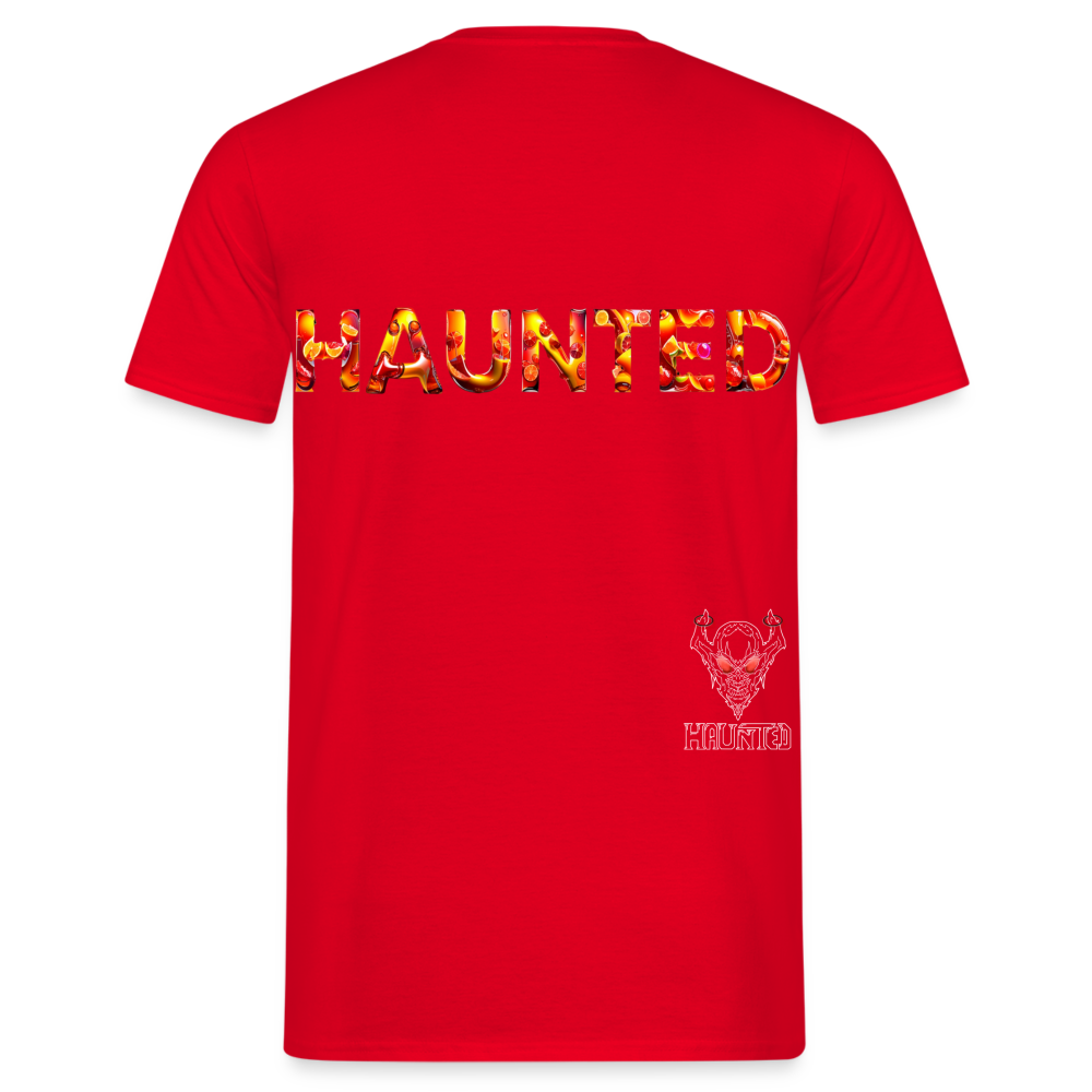 Men T-Shirt Citrus Sunset Splash - Rot