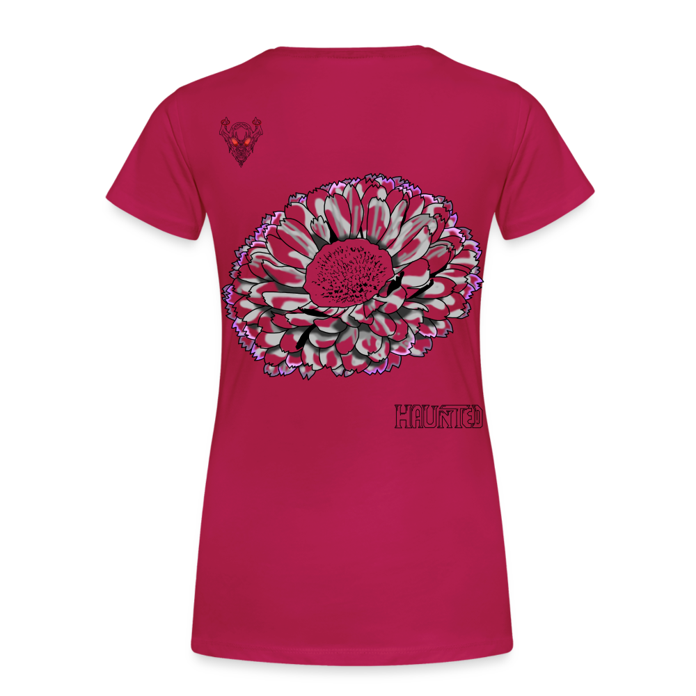Woman T-Shirt Calendula Fade - dunkles Pink