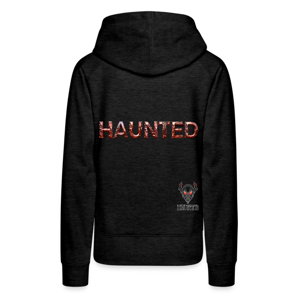 Women Hoodie Forged Ember Steel - Anthrazit
