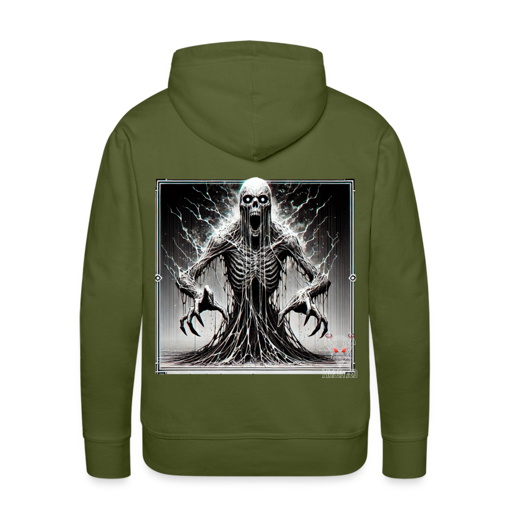 Men Hoodie Ethereal Death Wraithv - Olivgrün