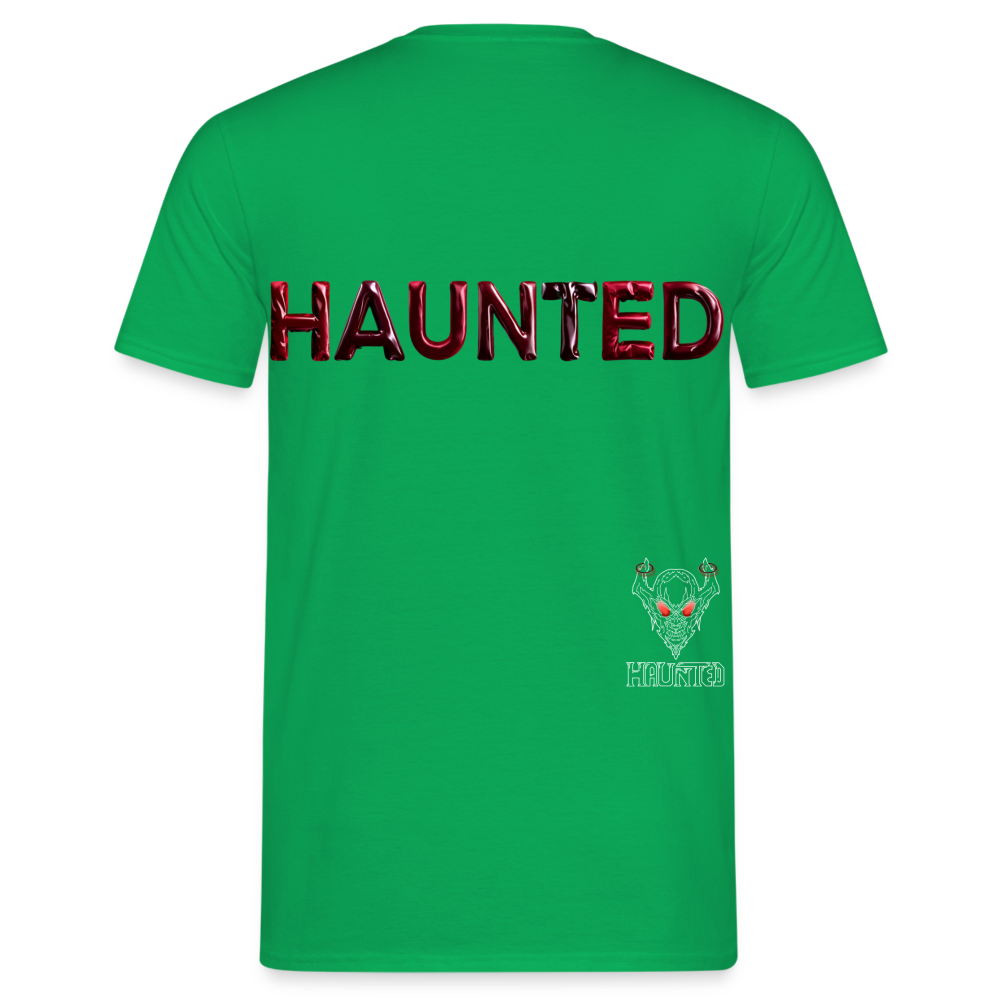 Men T-Shirt Crimson Velvet Glow - Kelly Green