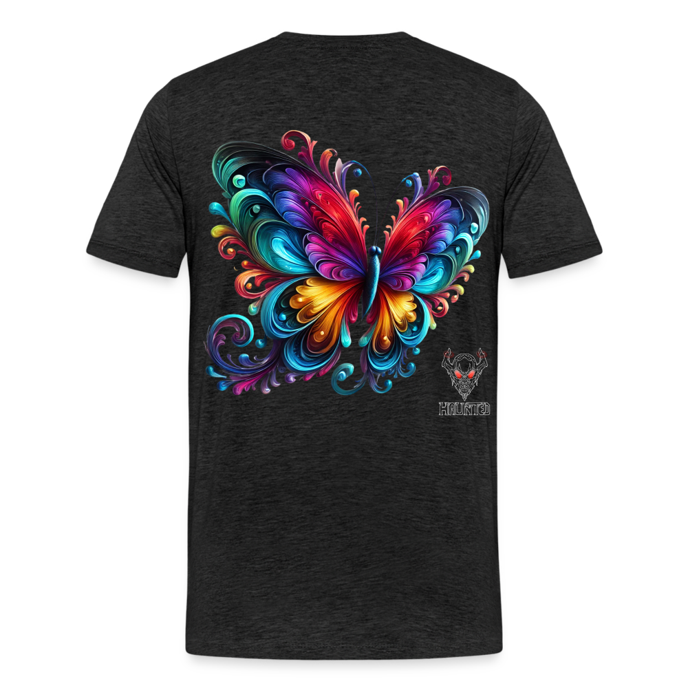 Men T-Shirt Radiant Butterfly Art - Anthrazit