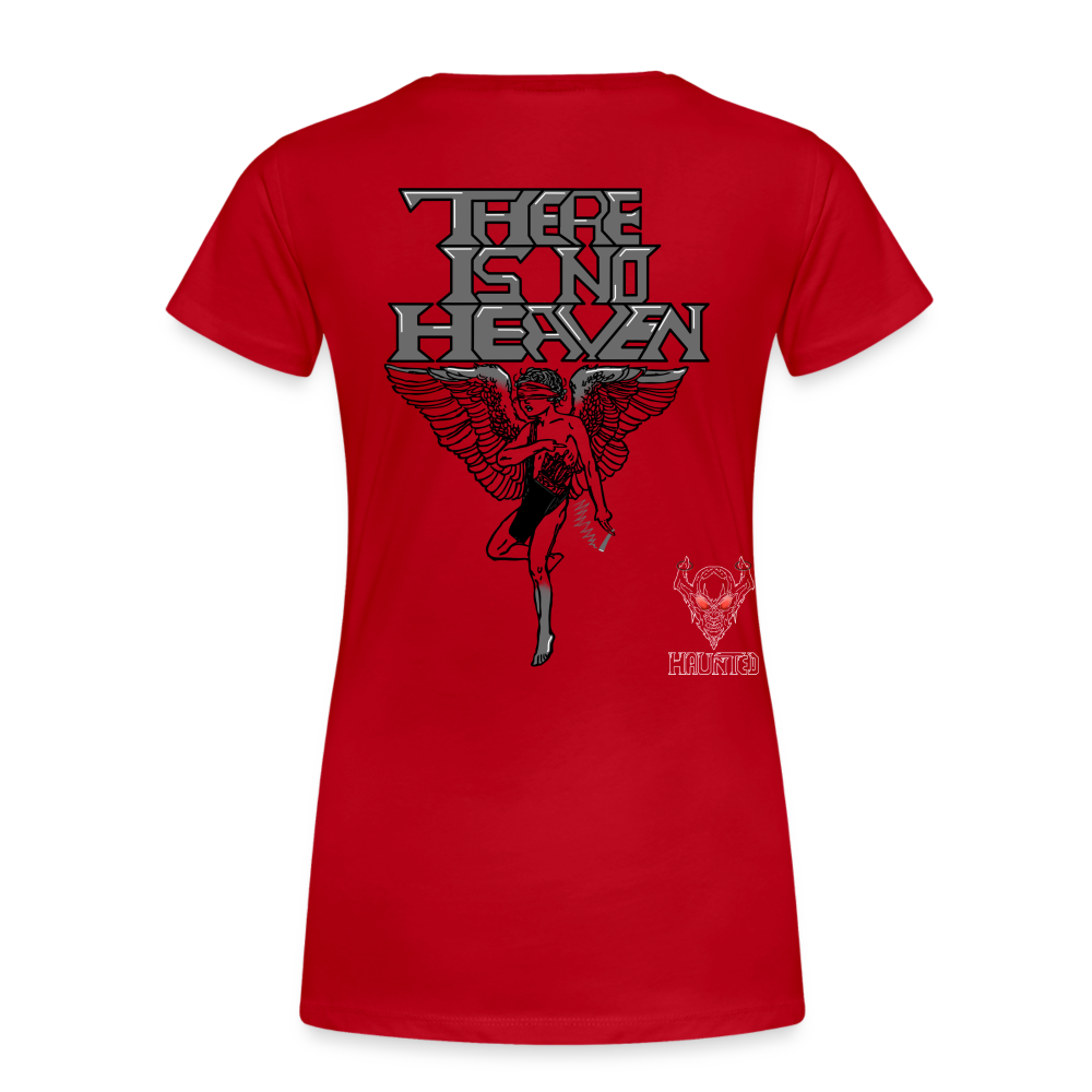 Woman T-Shirt There Is No Heaven - Rot