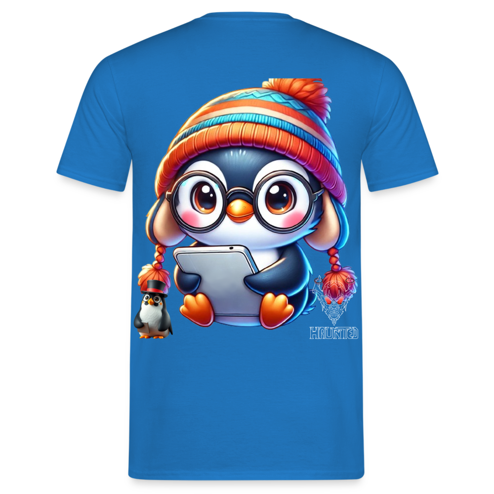 Men T-Shirt KasPenguin with Pad - Royalblau