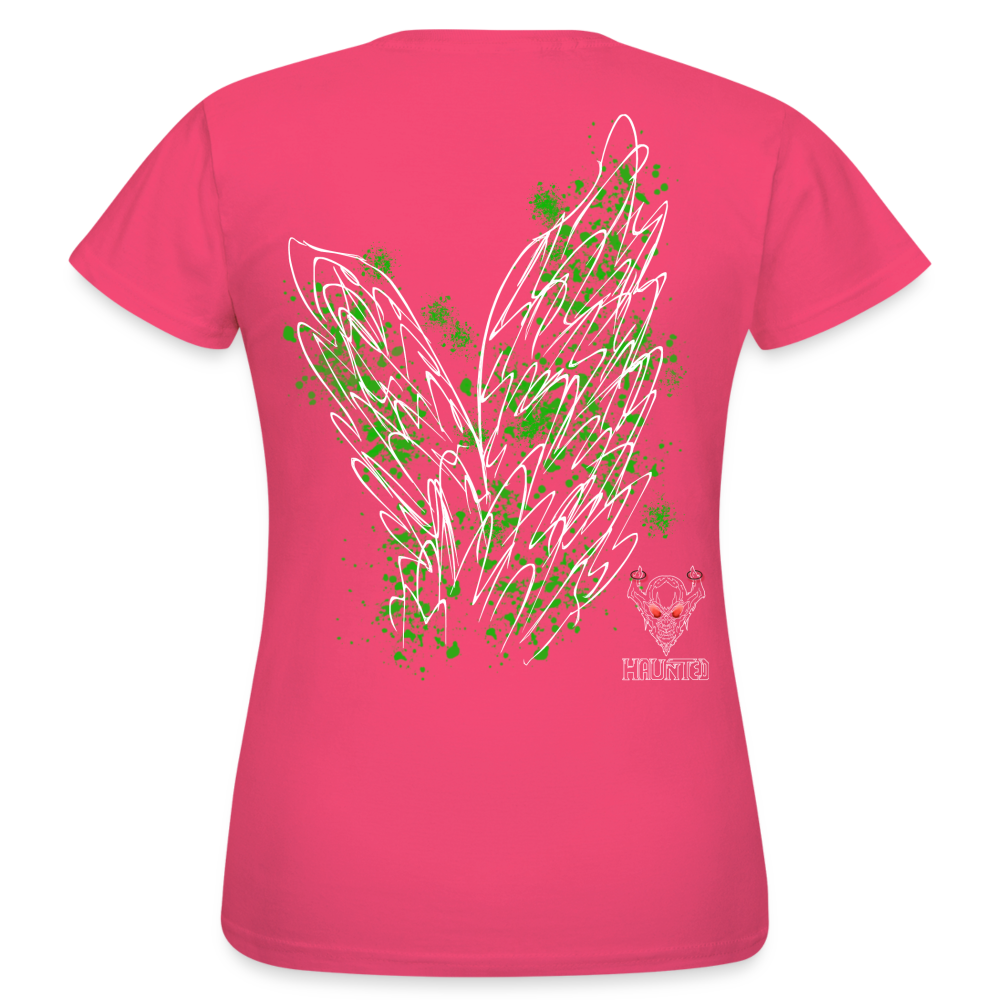 Women T-Shirt Green Wings - Azalea
