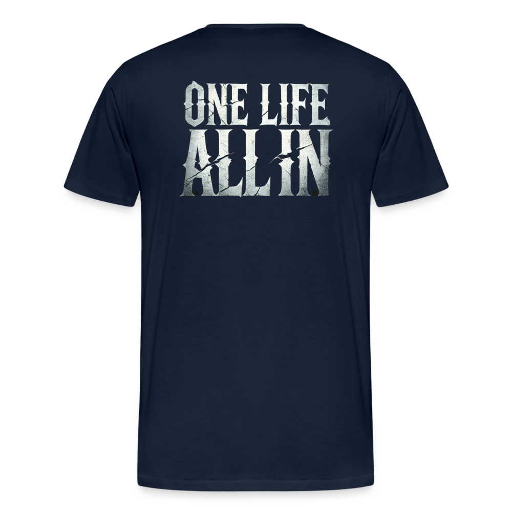 Women T-Shirt One Life All In - Navy