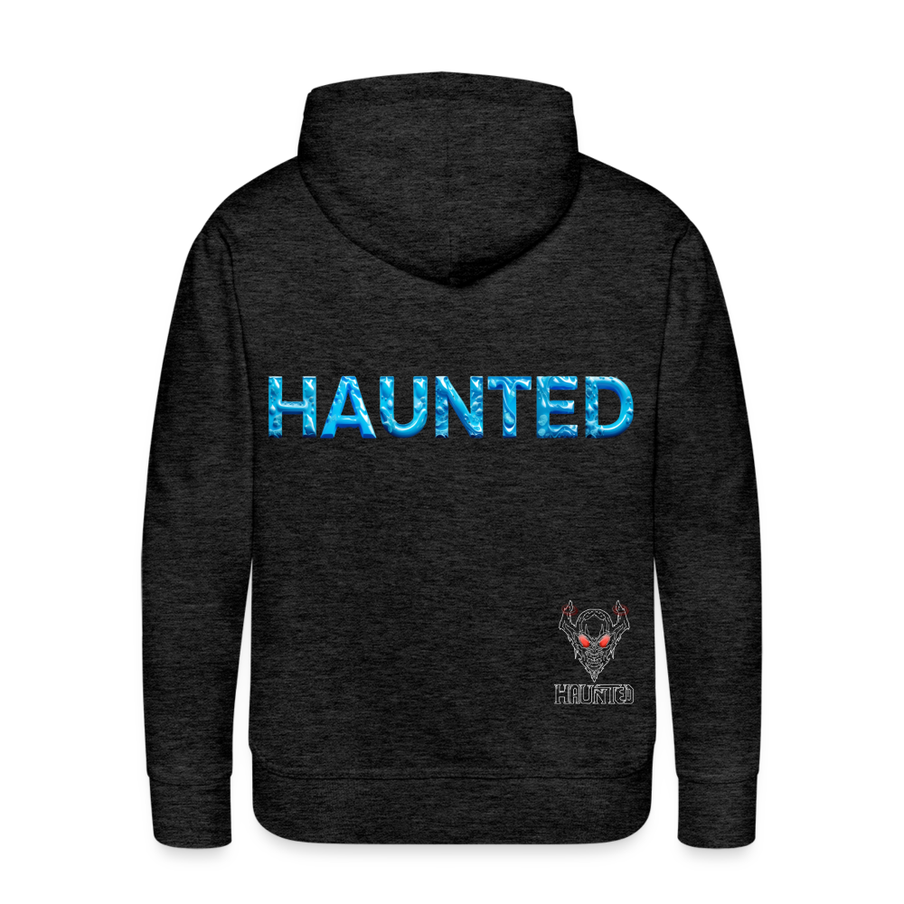 Men Hoodie Aqua Spirit Flow - Anthrazit