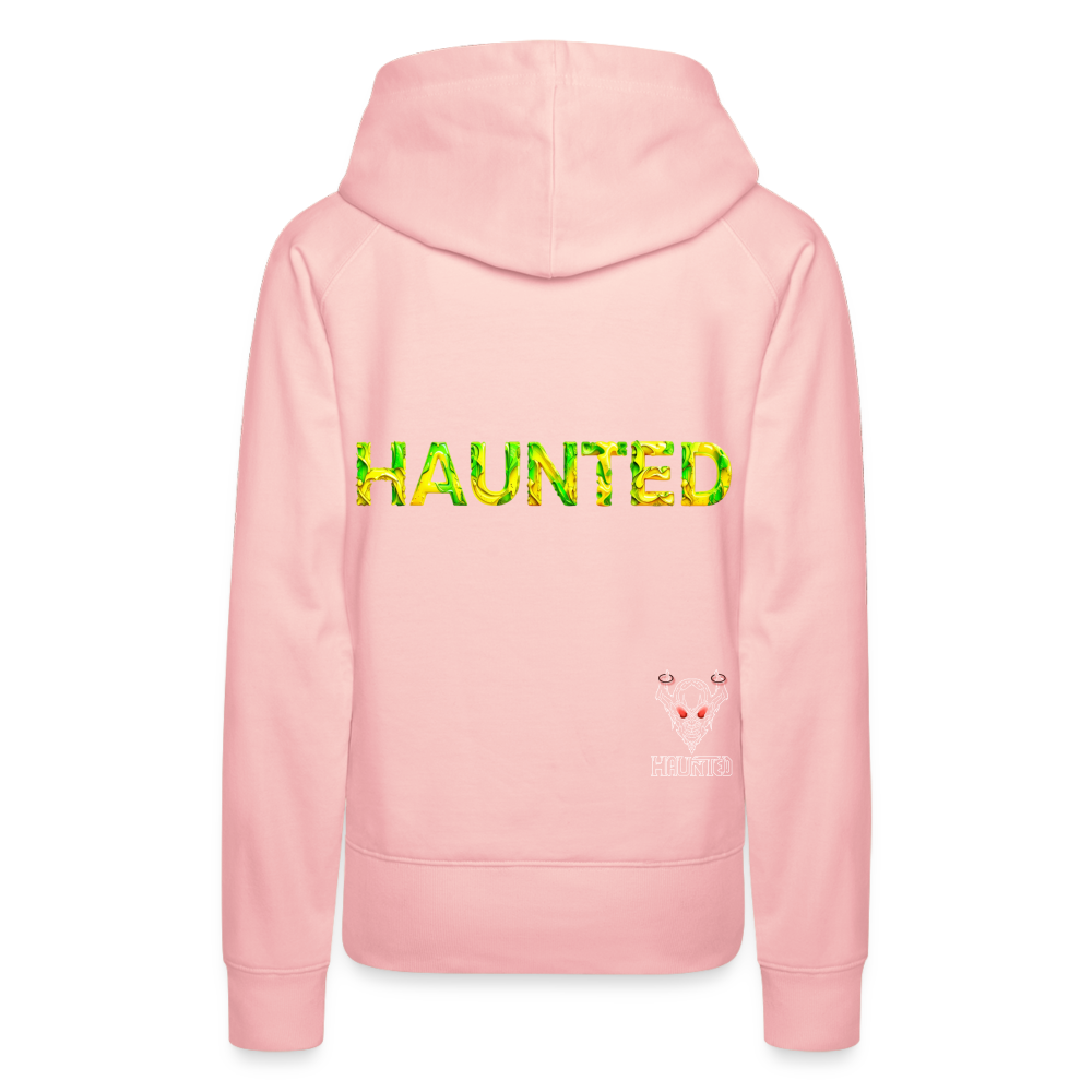 Women Hoodie Citrus Jungle Splash - Kristallrosa