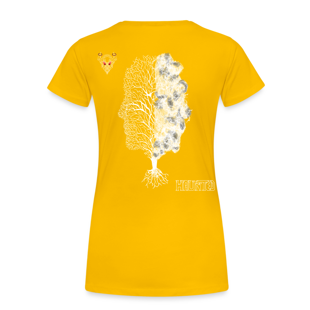 Woman T-Shirt Dead or Alive - Sonnengelb