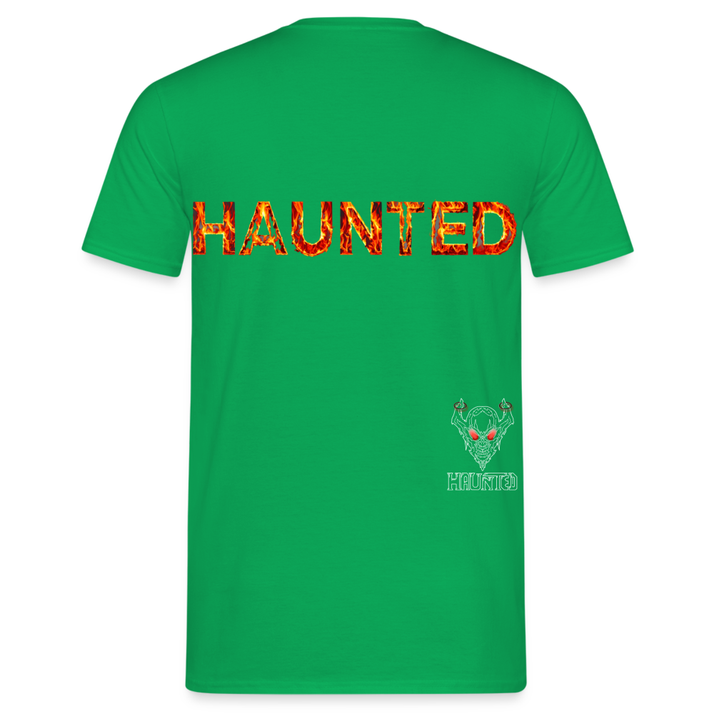 Men T-Shirt Blazing Ember Fury - Kelly Green