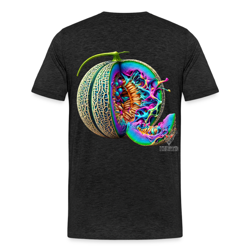 Men T-Shirt Neon Melon Art - Anthrazit