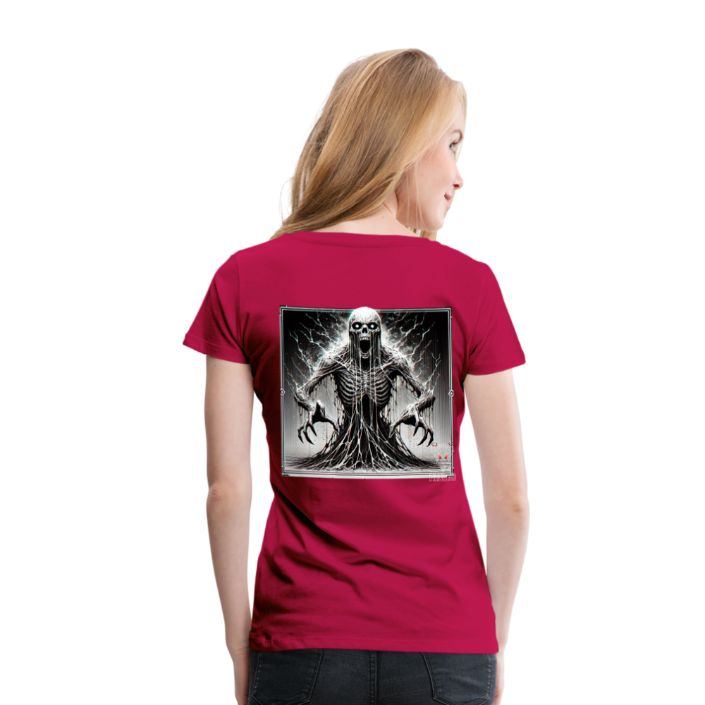 Woman T-Shirt Ethereal Death Wraith - dunkles Pink