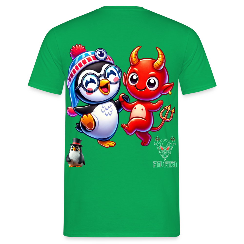 Men T-Shirt Dancing with Devil - Kelly Green