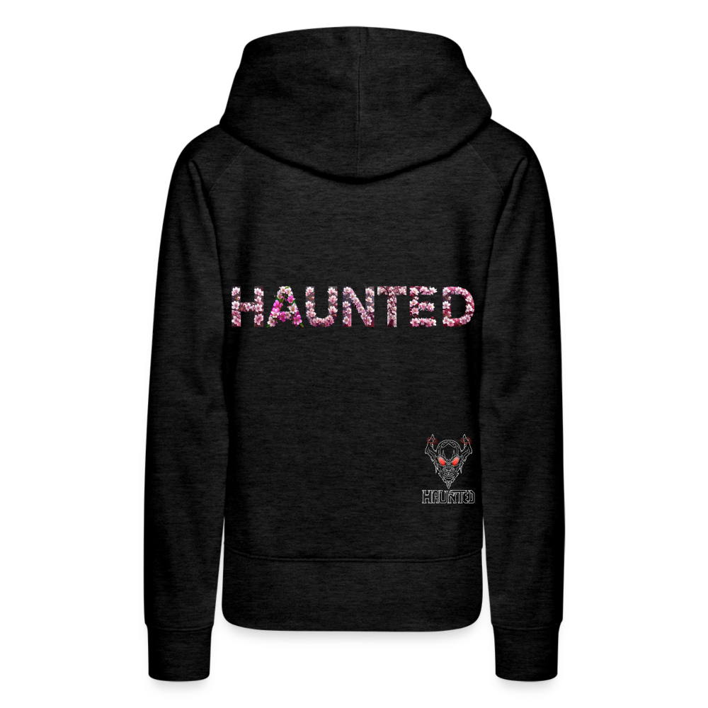 Women Hoodie Blossom Ghost Mist - Anthrazit
