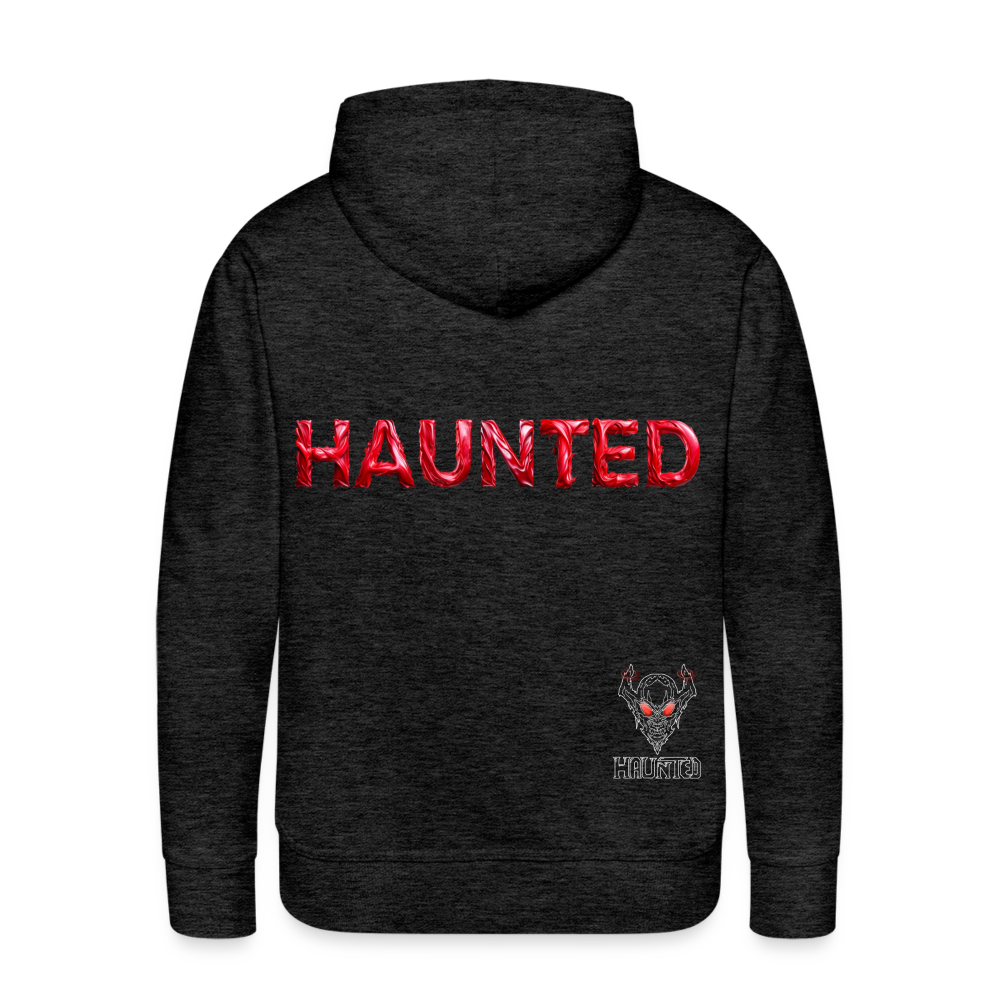 Men Hoodie Crimson Silk Blaze - Anthrazit