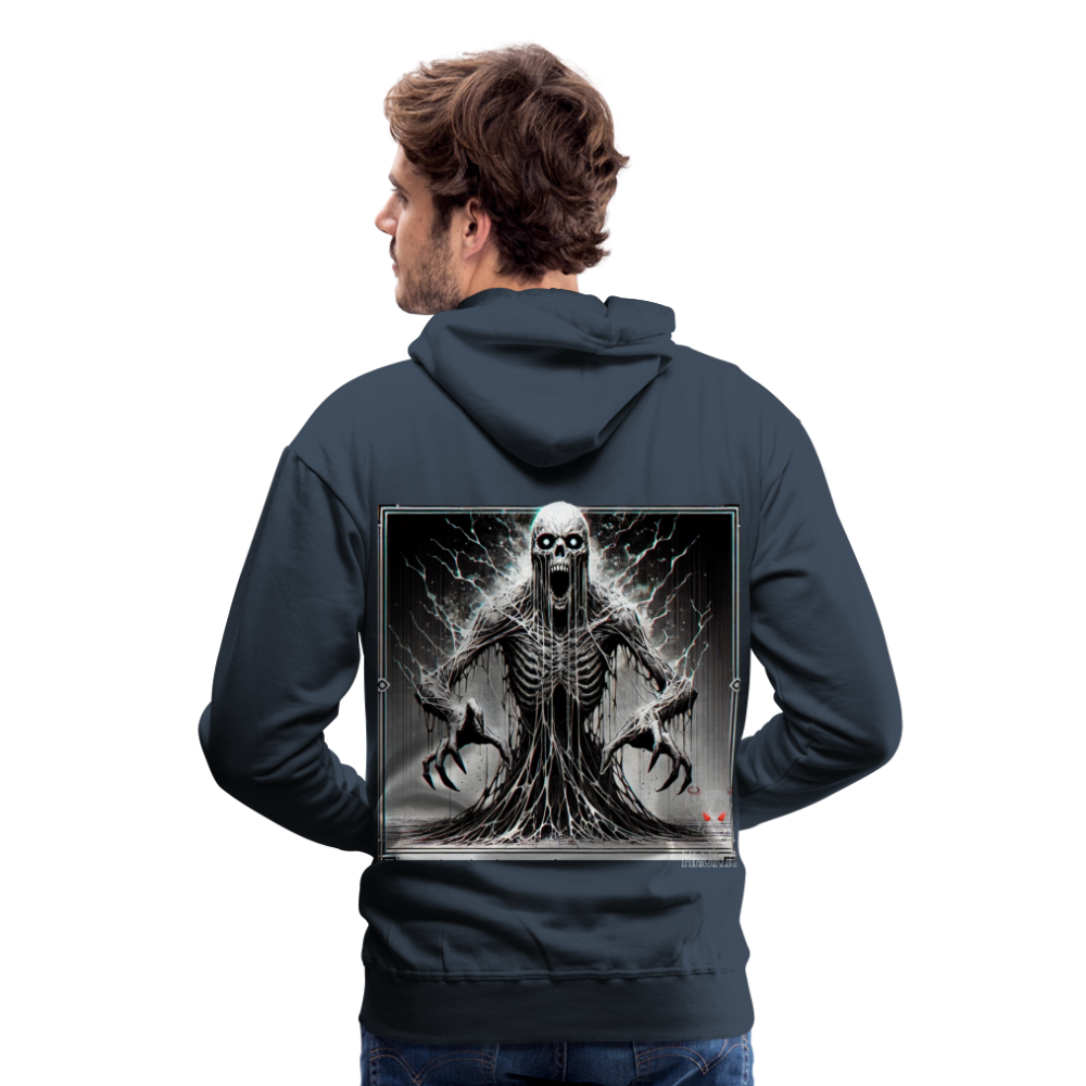 Men Hoodie Ethereal Death Wraithv - Navy
