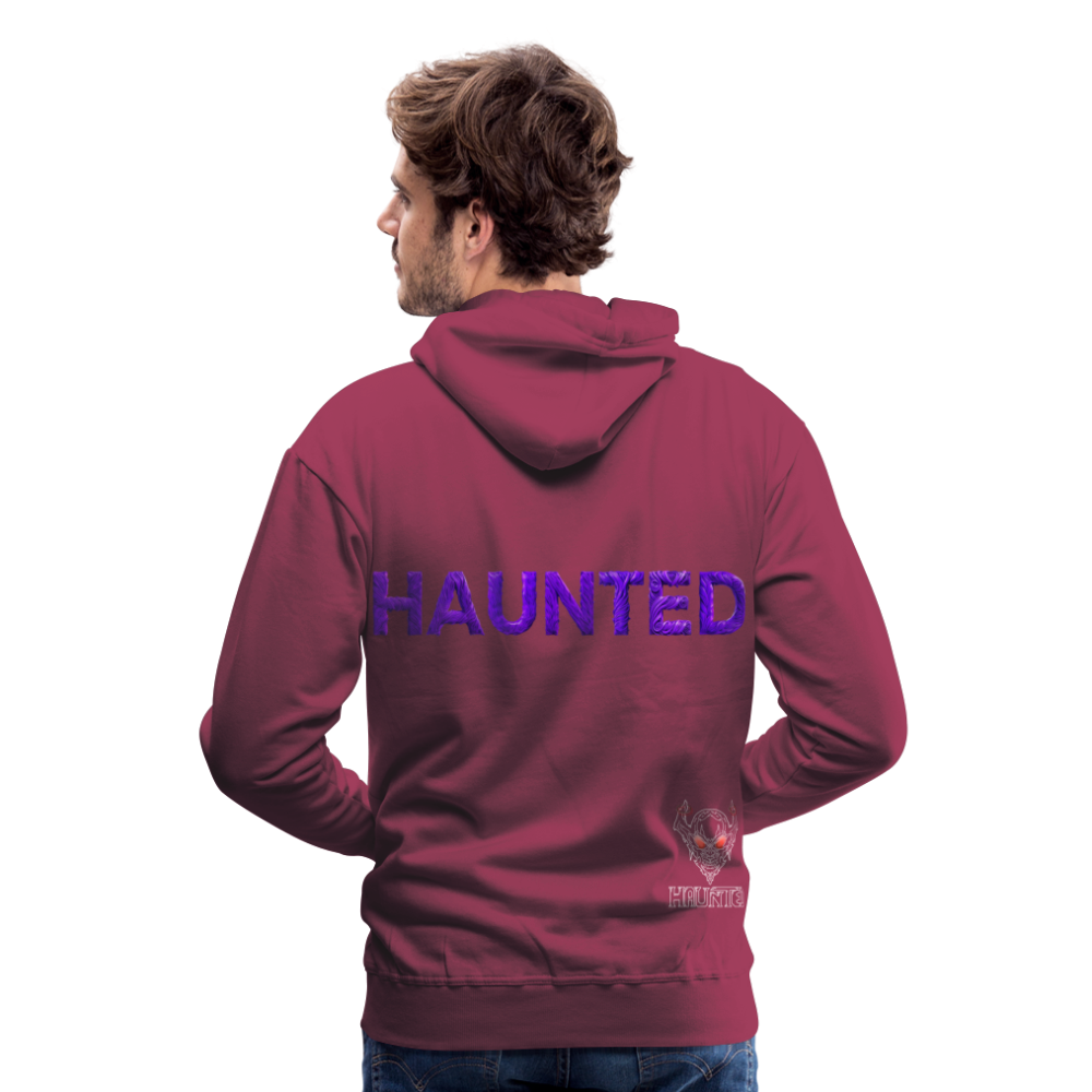Men Hoodie Enchanted Velvet Mist - Bordeaux