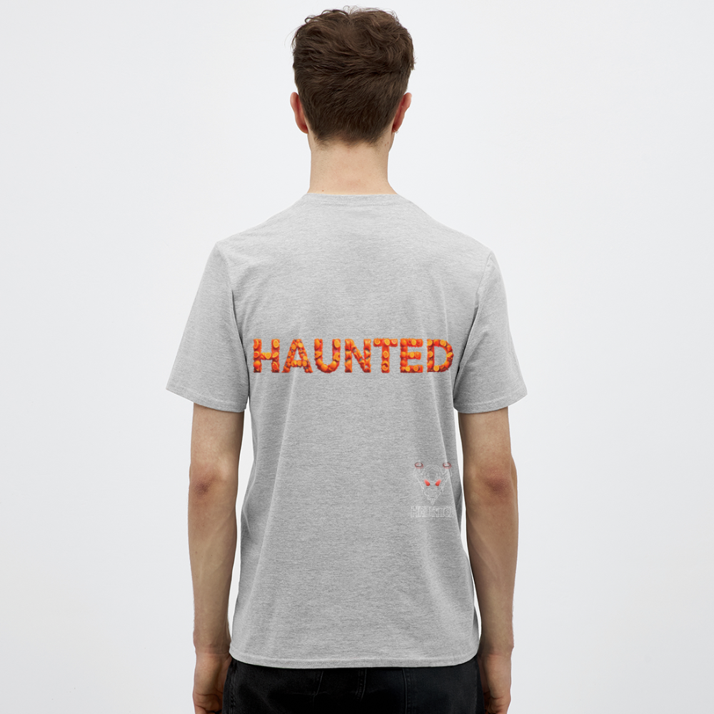Men T-Shirt Citrus Burst Zest - Grau meliert