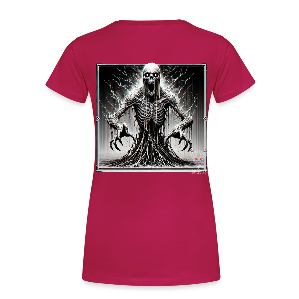 Woman T-Shirt Ethereal Death Wraith - dunkles Pink