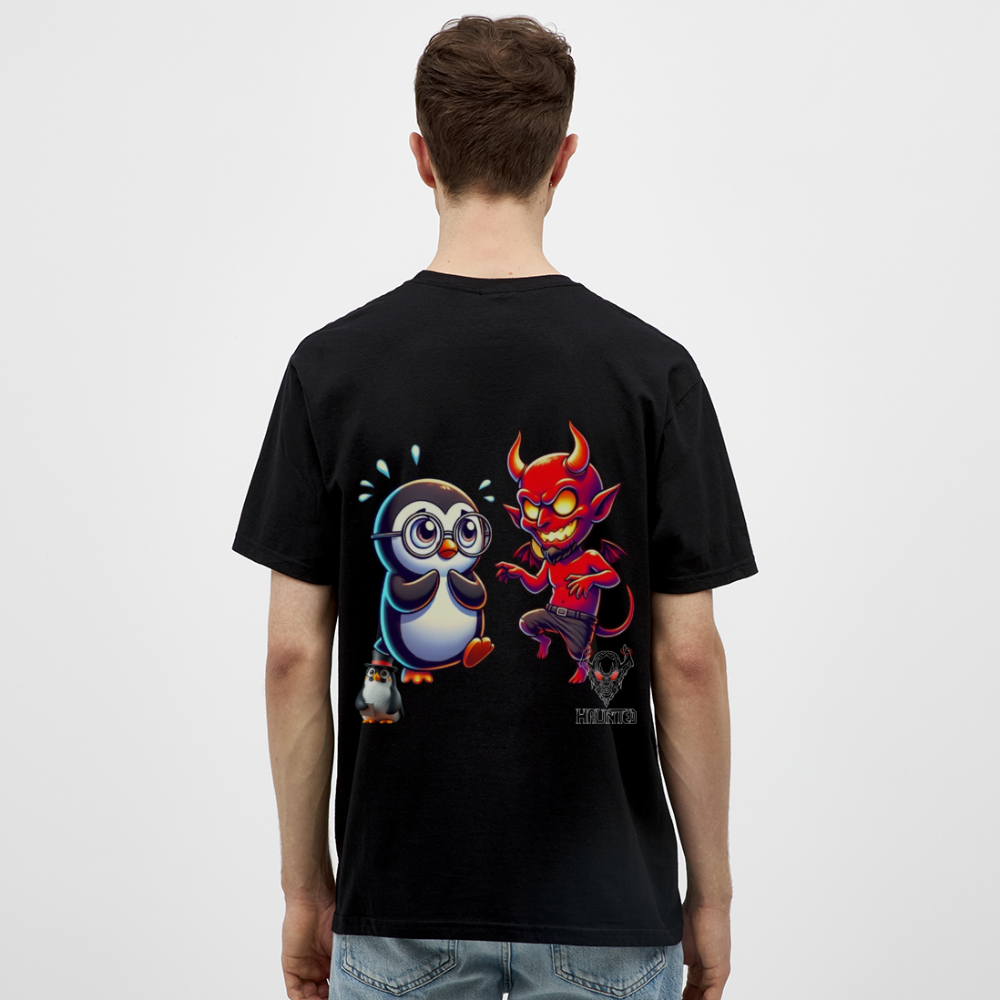 Men T-Shirt Dancing with Devil - Schwarz