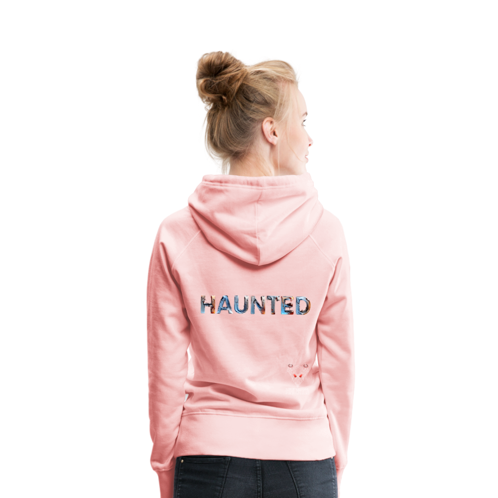 Women Hoodie Aqua Ember Elixir - Kristallrosa