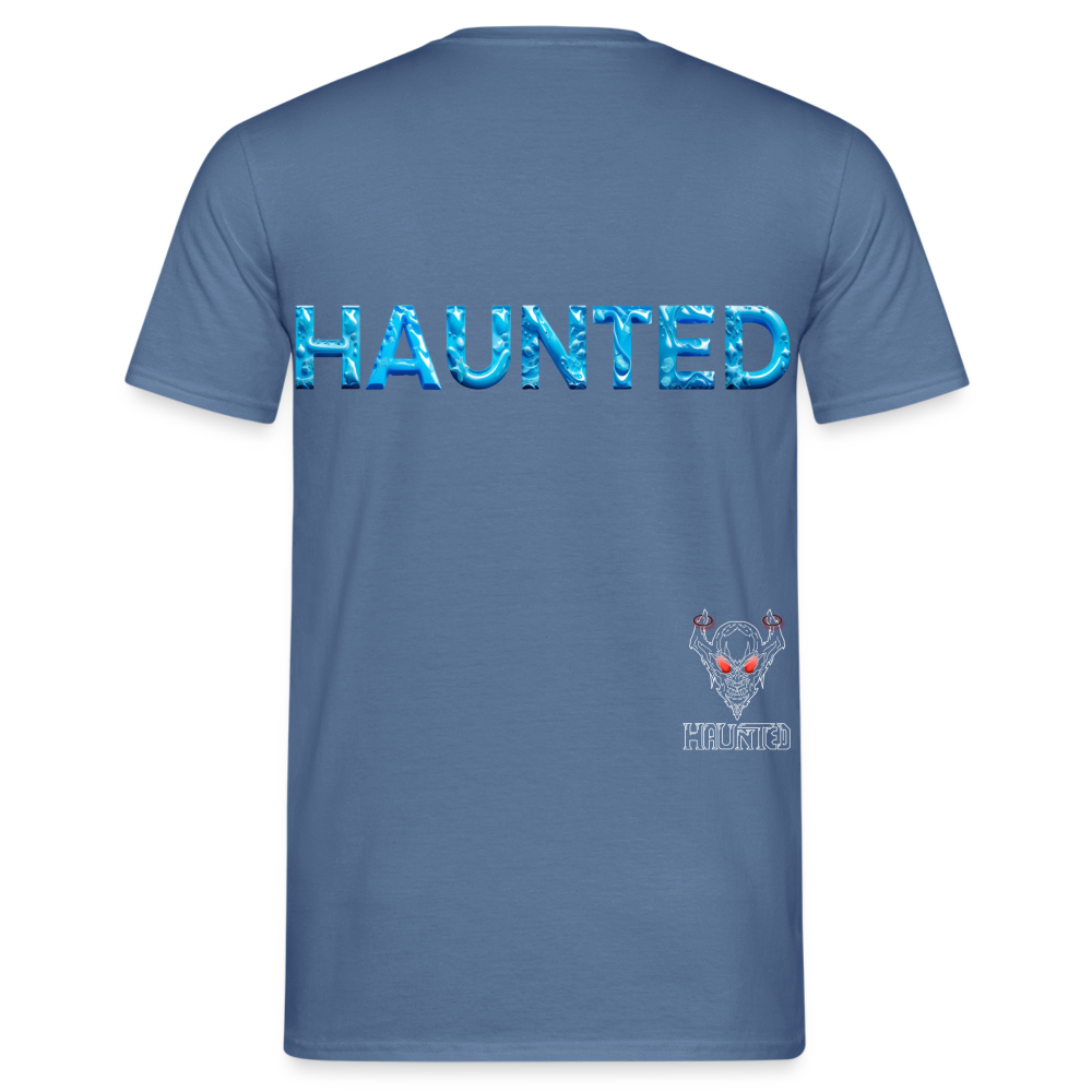 Men T-Shirt Aqua Spirit Flow - Taubenblau