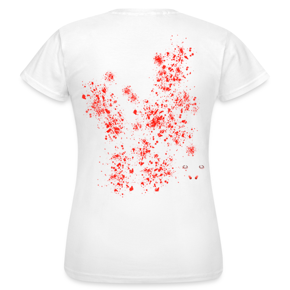 Women T-Shirt Red Wings - Weiß